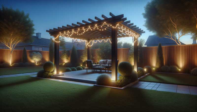 Solar Pergola Lights ideas