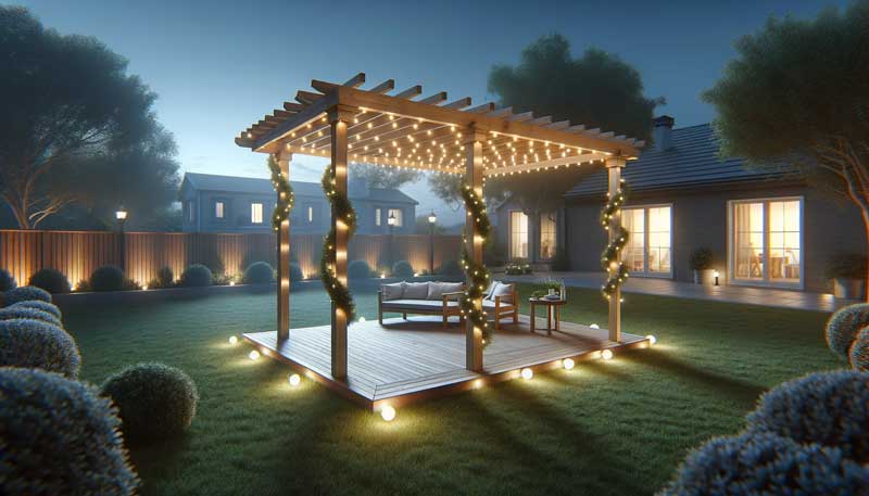 ideas forSolar Pergola Lights