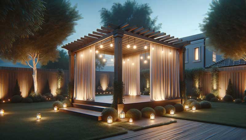 Solar Pergola Lights