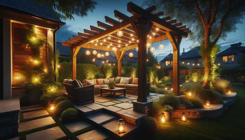 Solar Pergola Lights