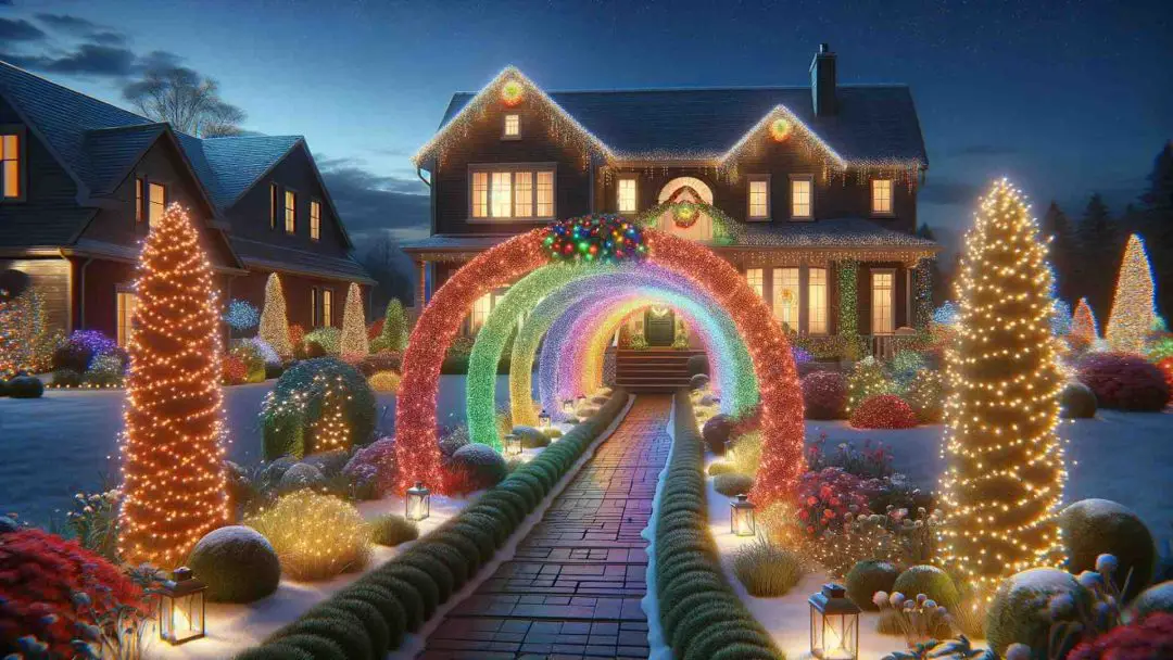 christmas pathway image 4