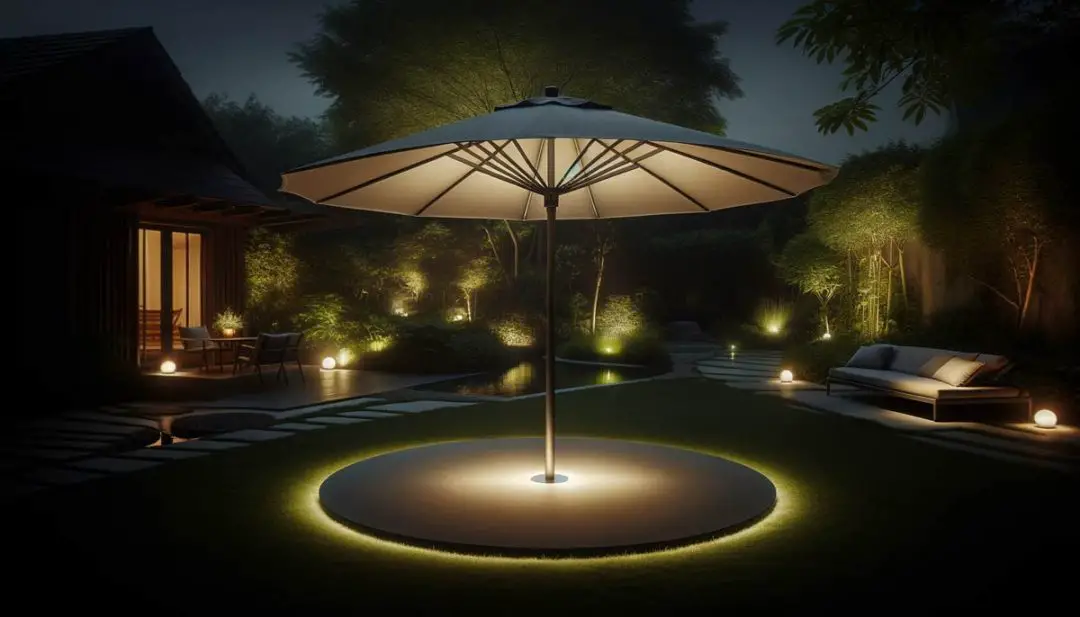 patio umbrella lights