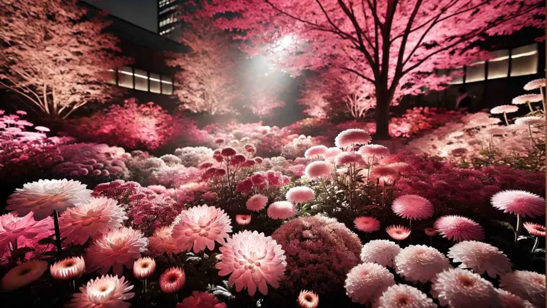 flower garden lights 2