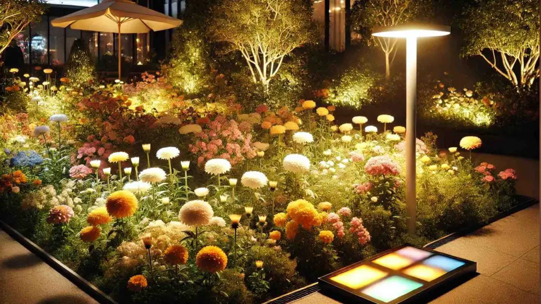 flower garden lights 4
