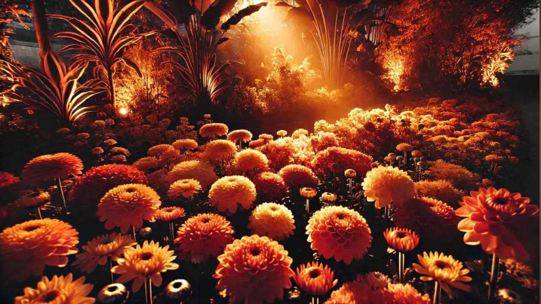 flower garden lights 5