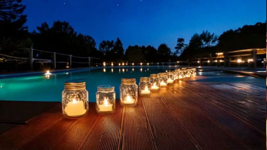 pool deck lighting ideas