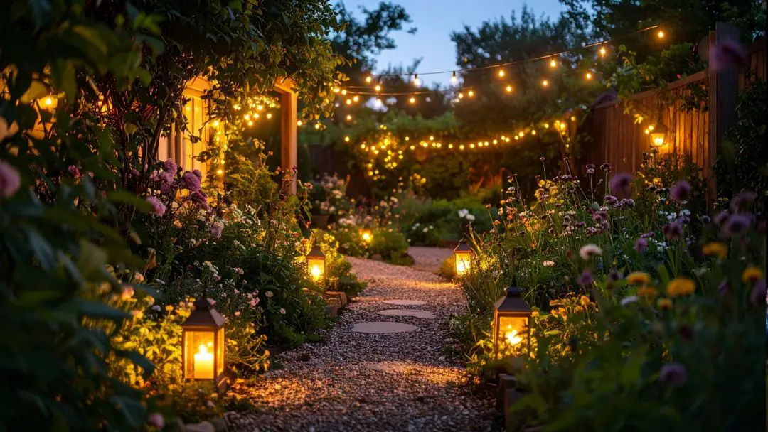 garden lighting ideas