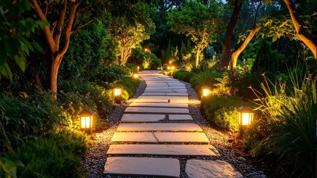 backyard lighting ideas