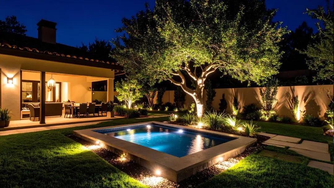 backyard lighting ideas