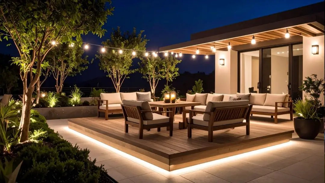 backyard lighting ideas
