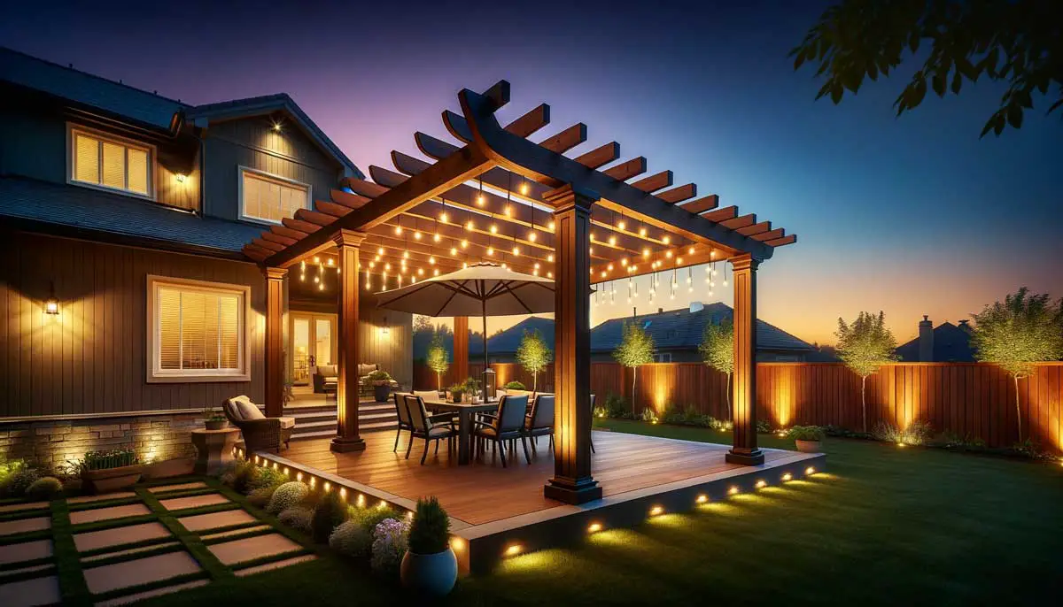 Solar Pergola Lights