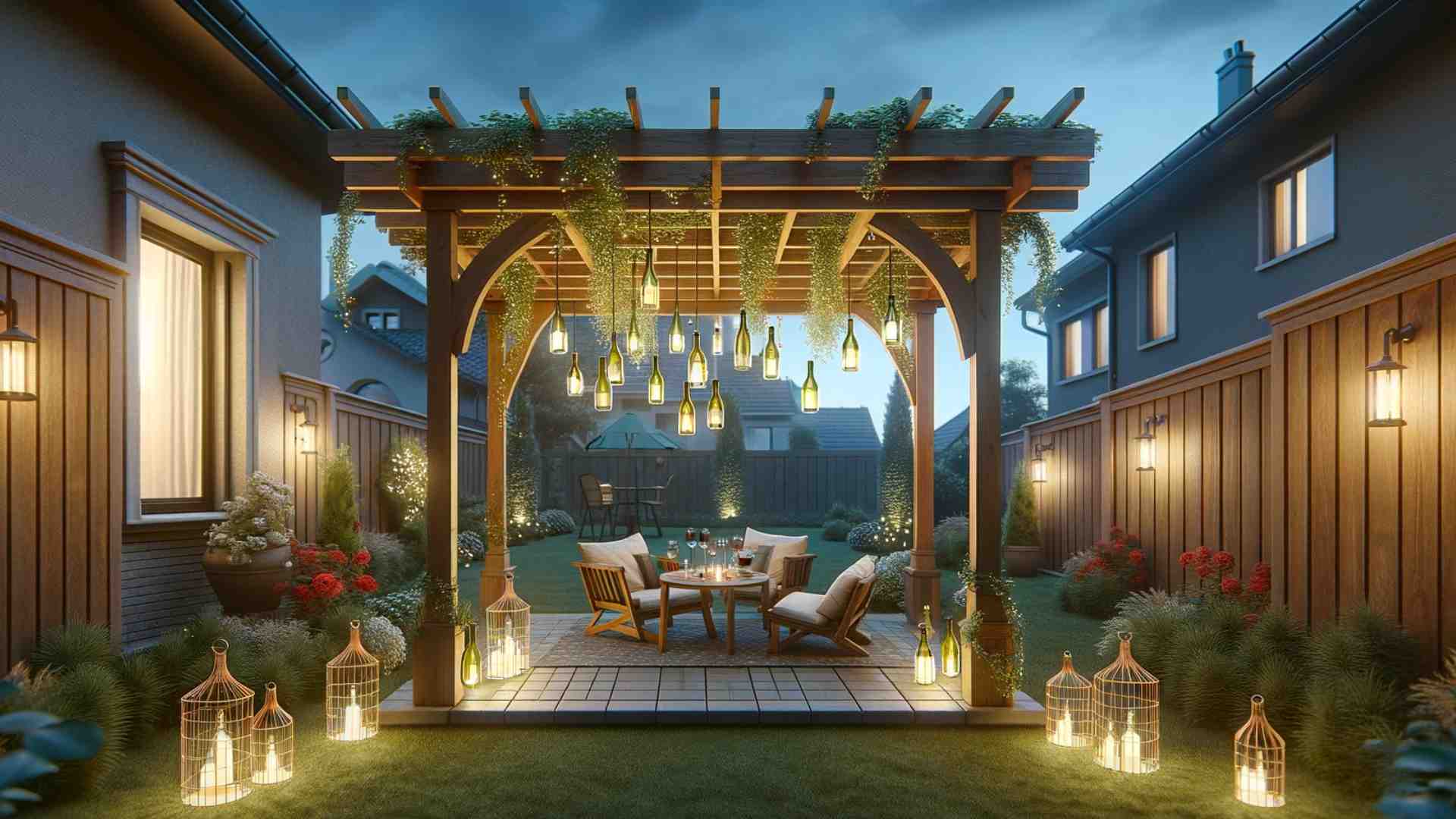 Pergola String Lights Ideas Cool DIY Pergola Ideas To Try The