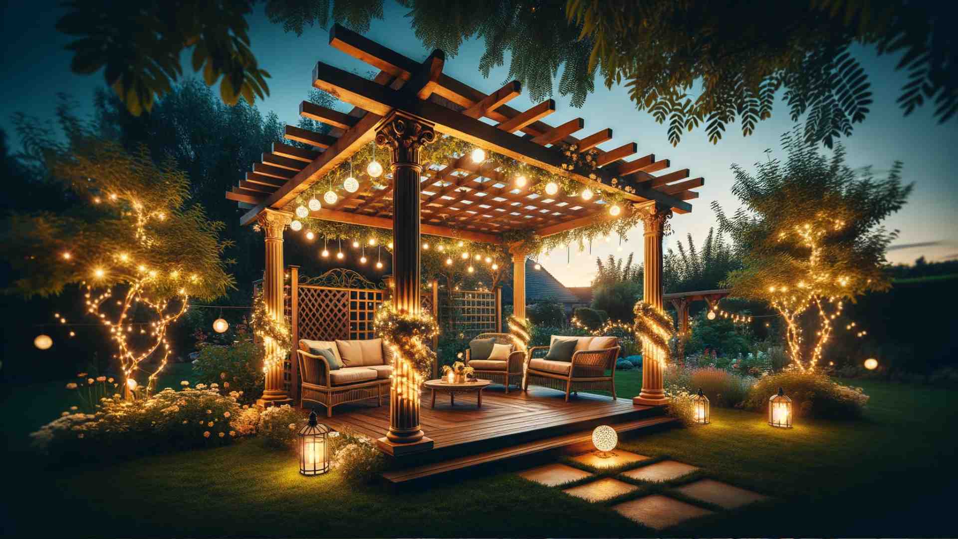 pergola lights main image