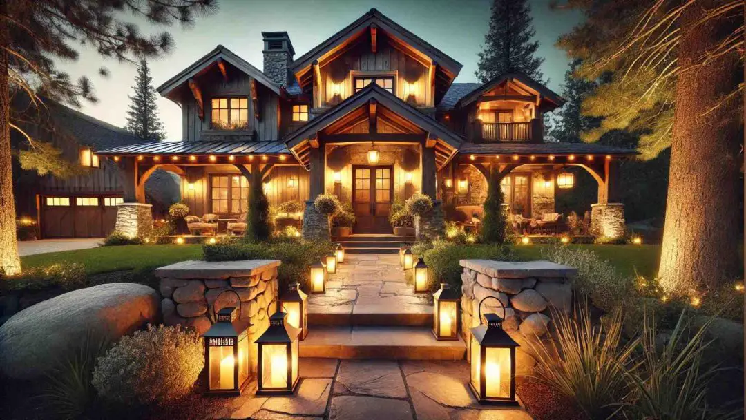 5 Best Outdoor Lighting Ideas for Rustic Homes - Clicka Lights