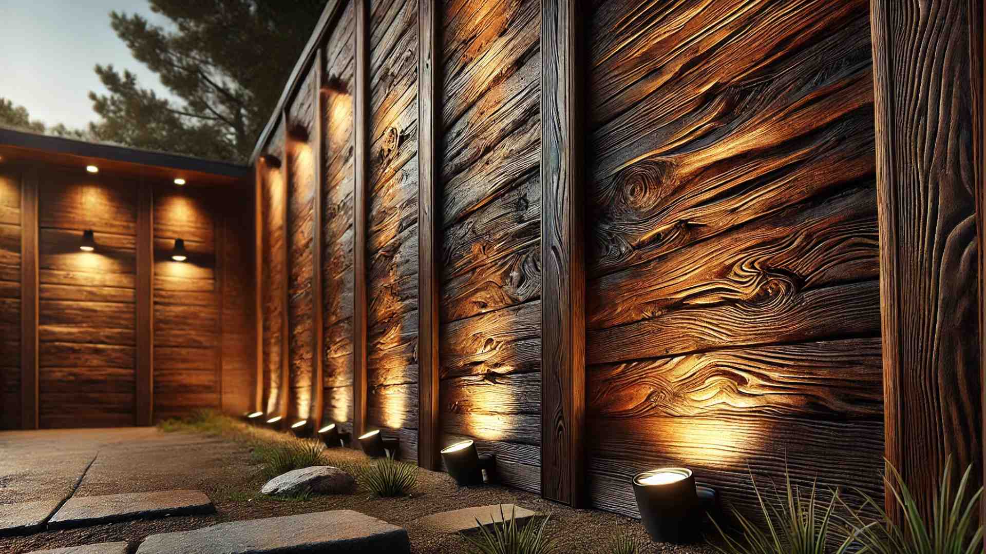 5 Must-Try Outdoor Lighting Ideas for Rustic Wooden Fences - Clicka Lights