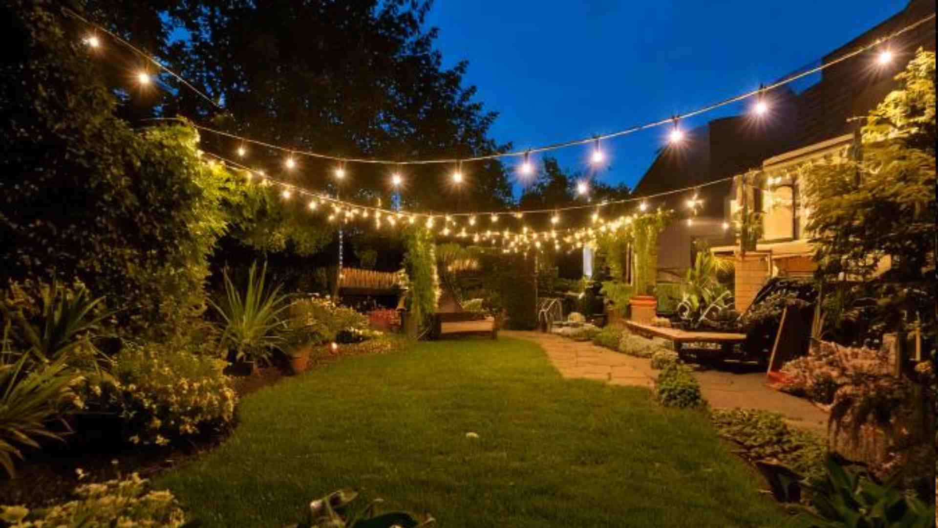 How To Use Outdoor String Lights: Year-Round Festive Vibe