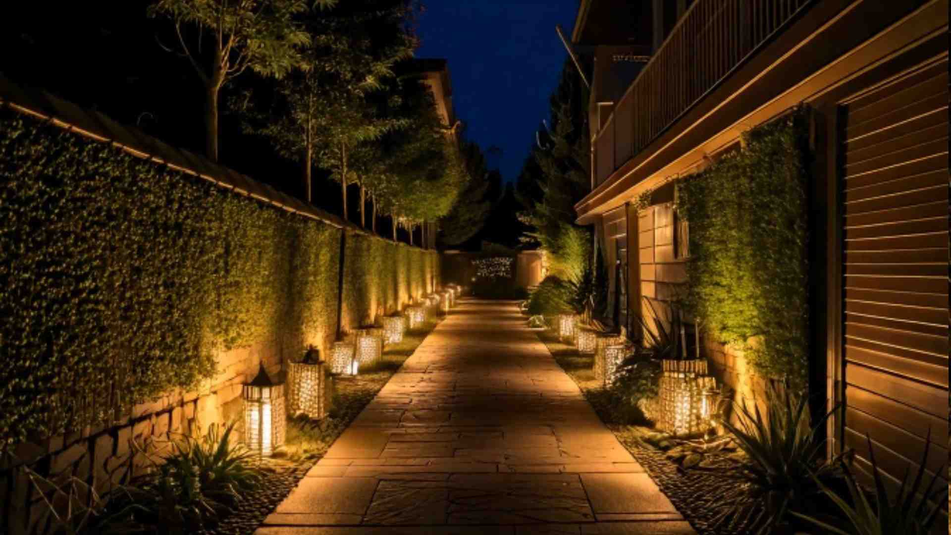 backyard lighting ideas