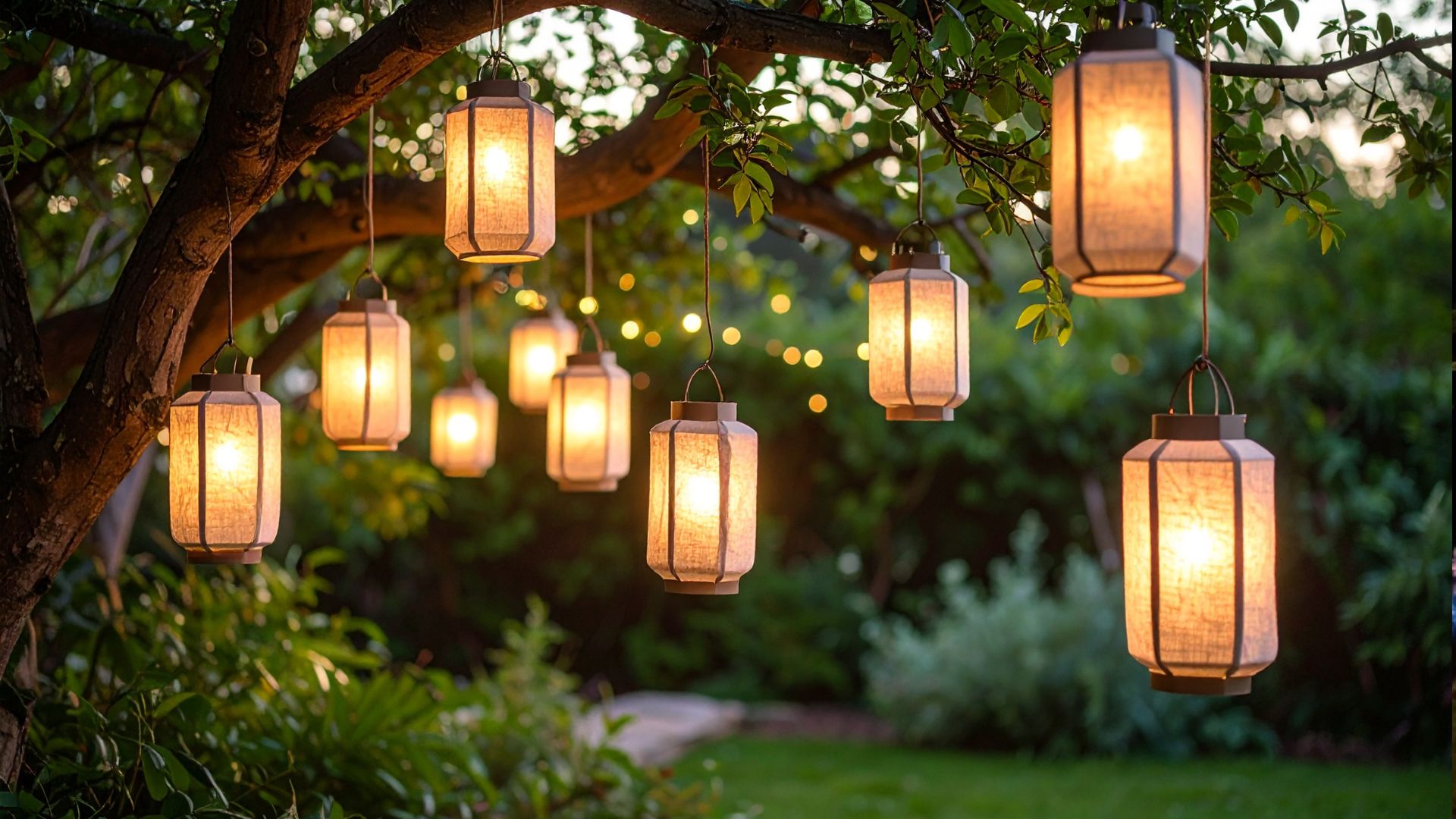 garden lighting ideas